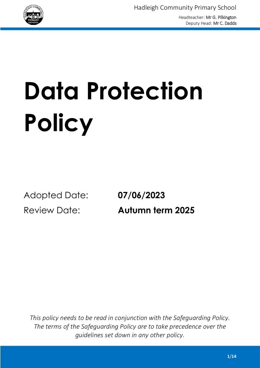 thumbnail of 2023-07 HCPS Data Protection Policy