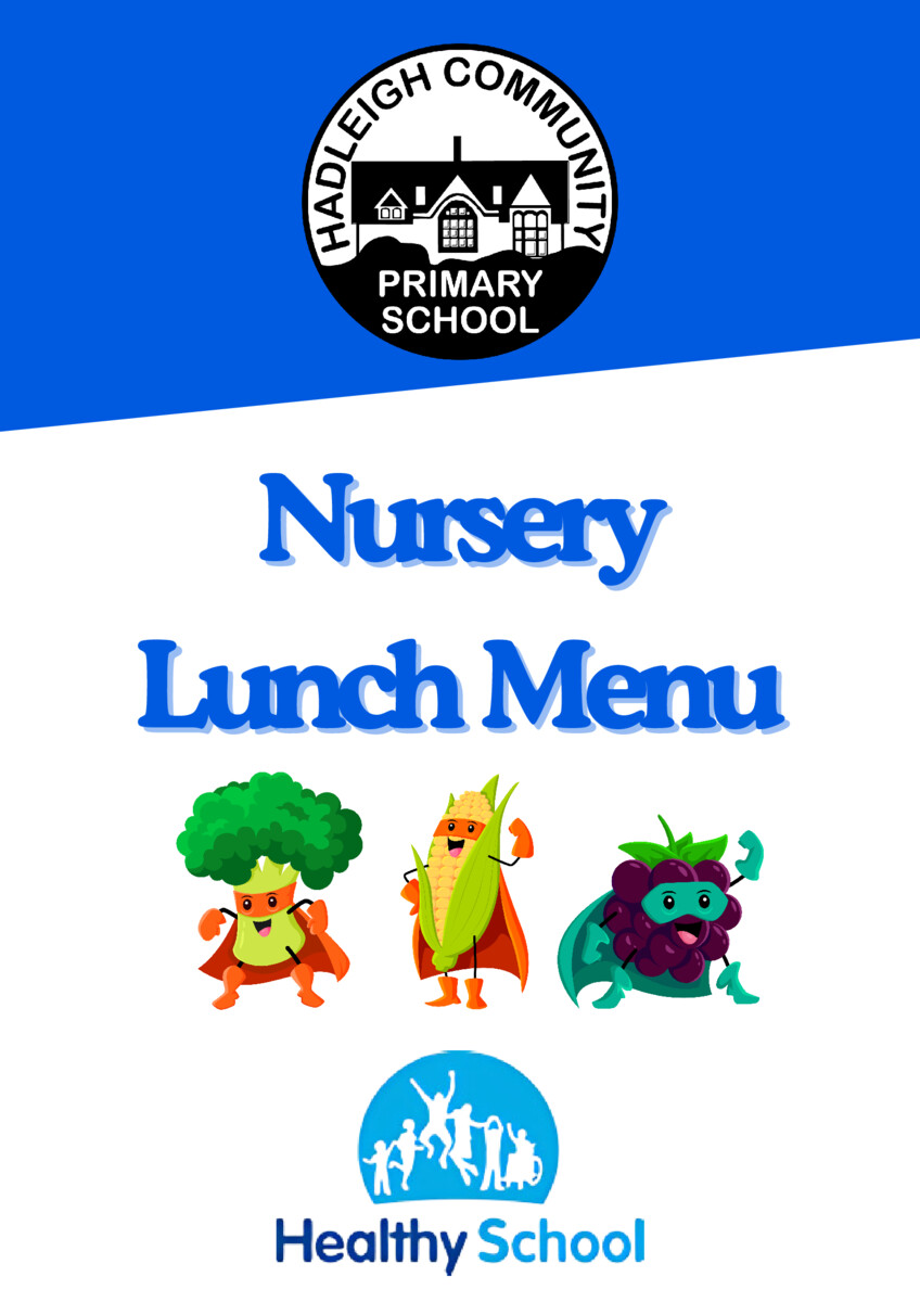 thumbnail of Nursery Lunch Menu 2025