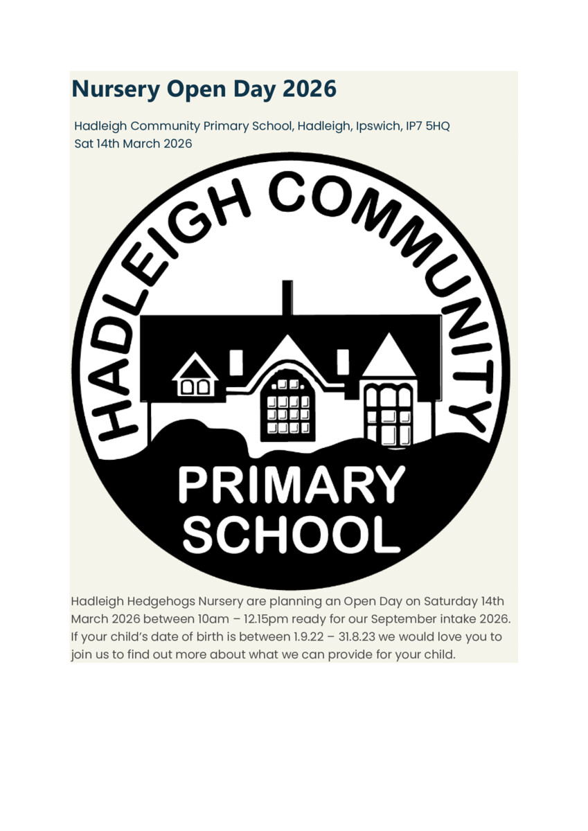 thumbnail of Nursery Open Day 2026