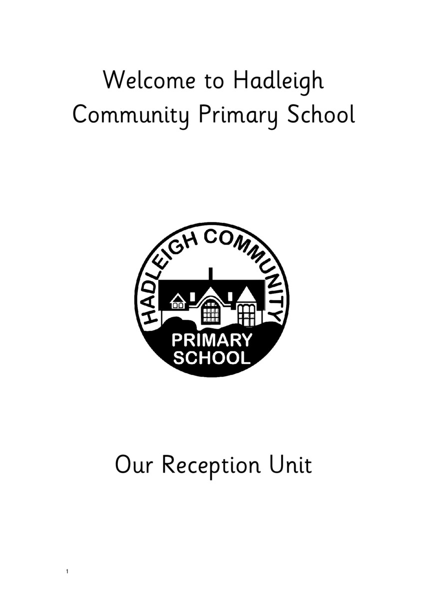 thumbnail of Reception booklet 2026-27